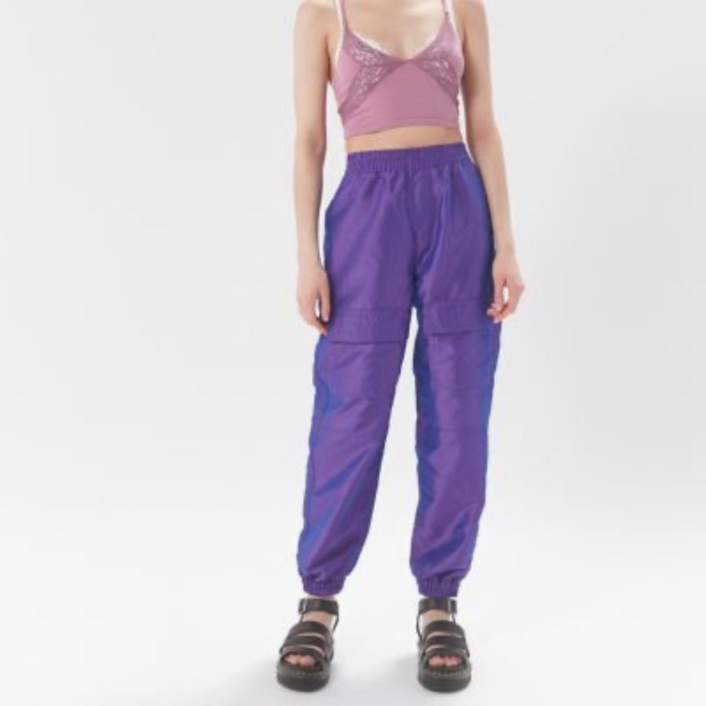 UO iridescent joggers